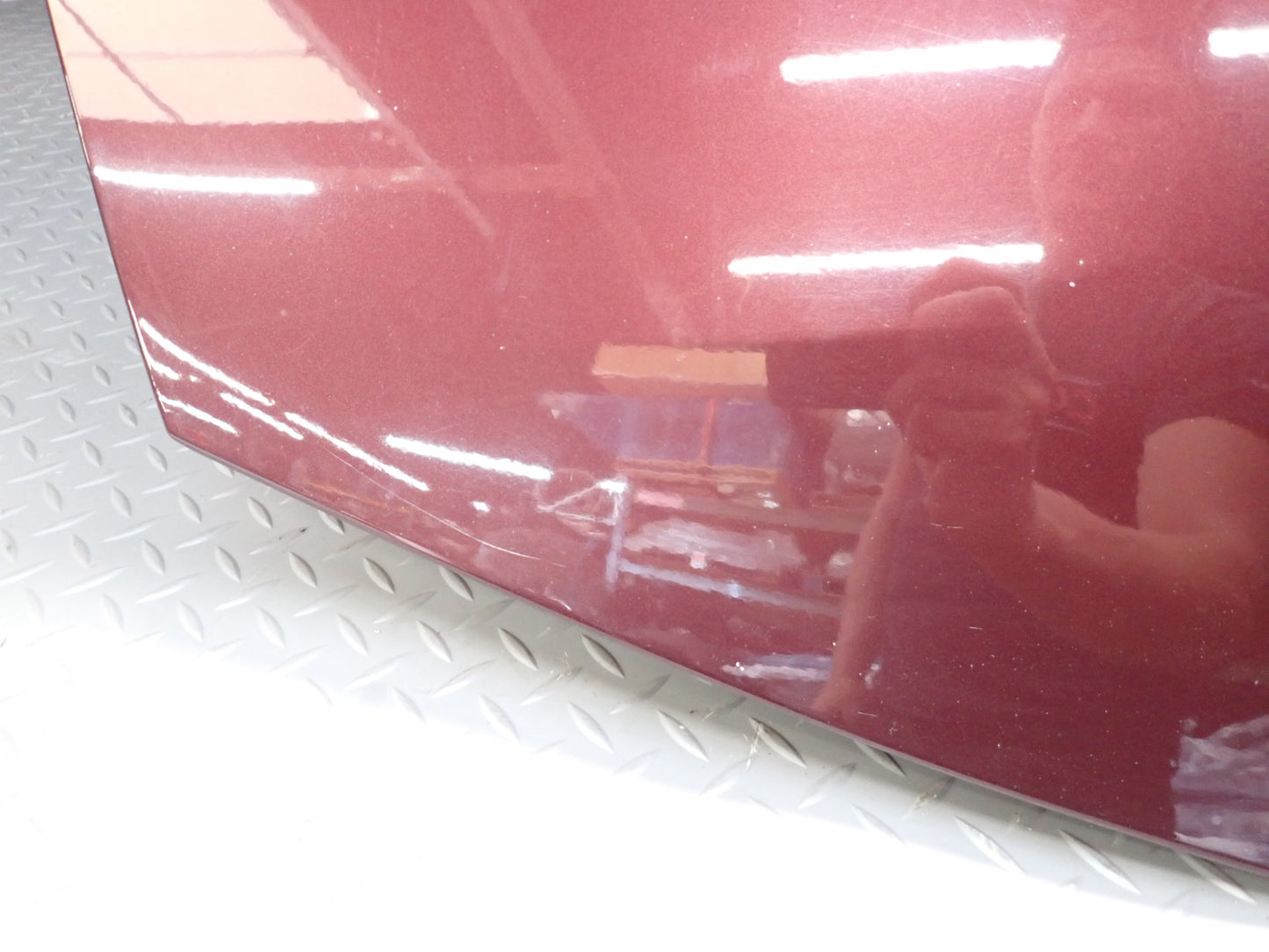03-08 BMW E85 E86 Z4 Front Hood Bonnet Shell Panel Merlot RED OEM