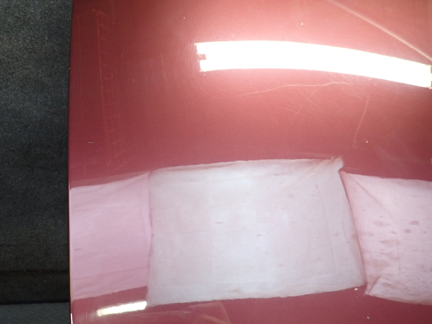 03-08 BMW E85 E86 Z4 Front Hood Bonnet Shell Panel Merlot RED OEM