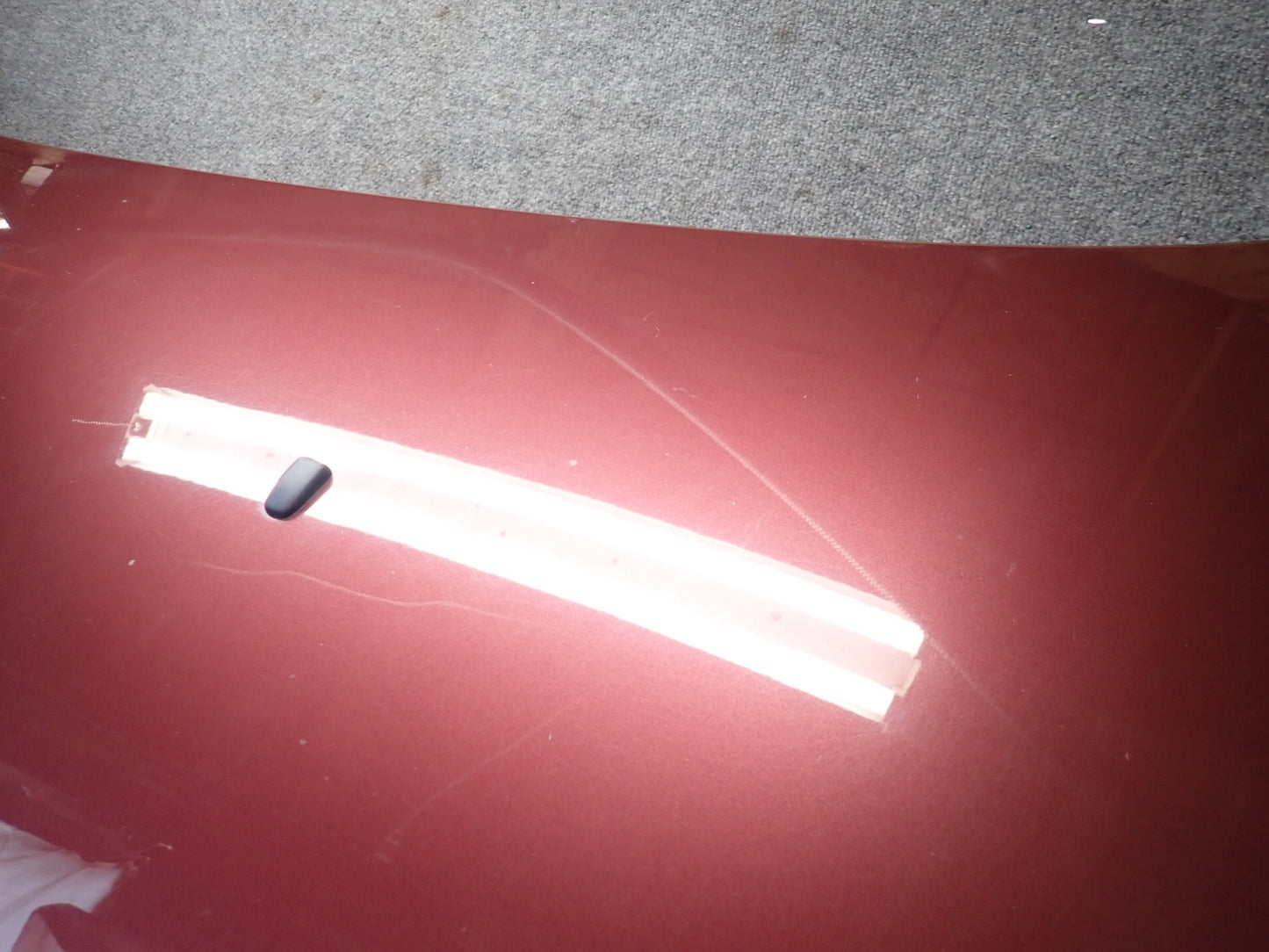 03-08 BMW E85 E86 Z4 Front Hood Bonnet Shell Panel Merlot RED OEM