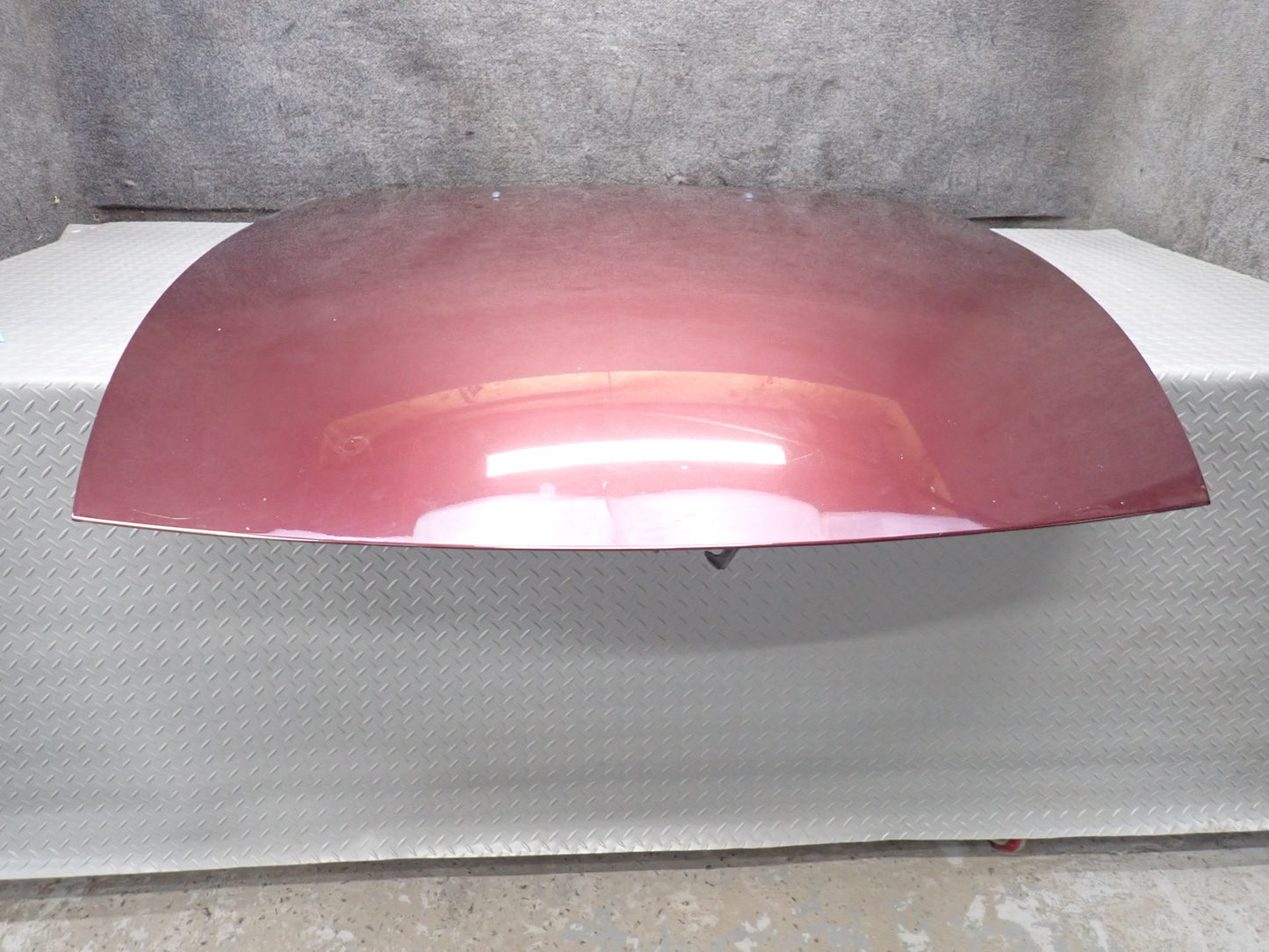 03-08 BMW E85 E86 Z4 Front Hood Bonnet Shell Panel Merlot RED OEM