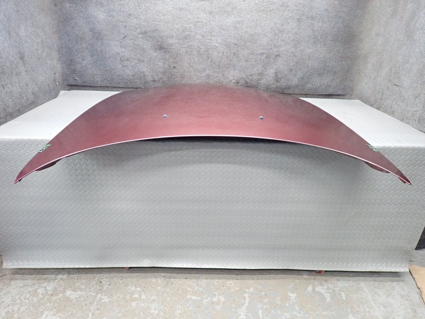 03-08 BMW E85 E86 Z4 Front Hood Bonnet Shell Panel Merlot RED OEM