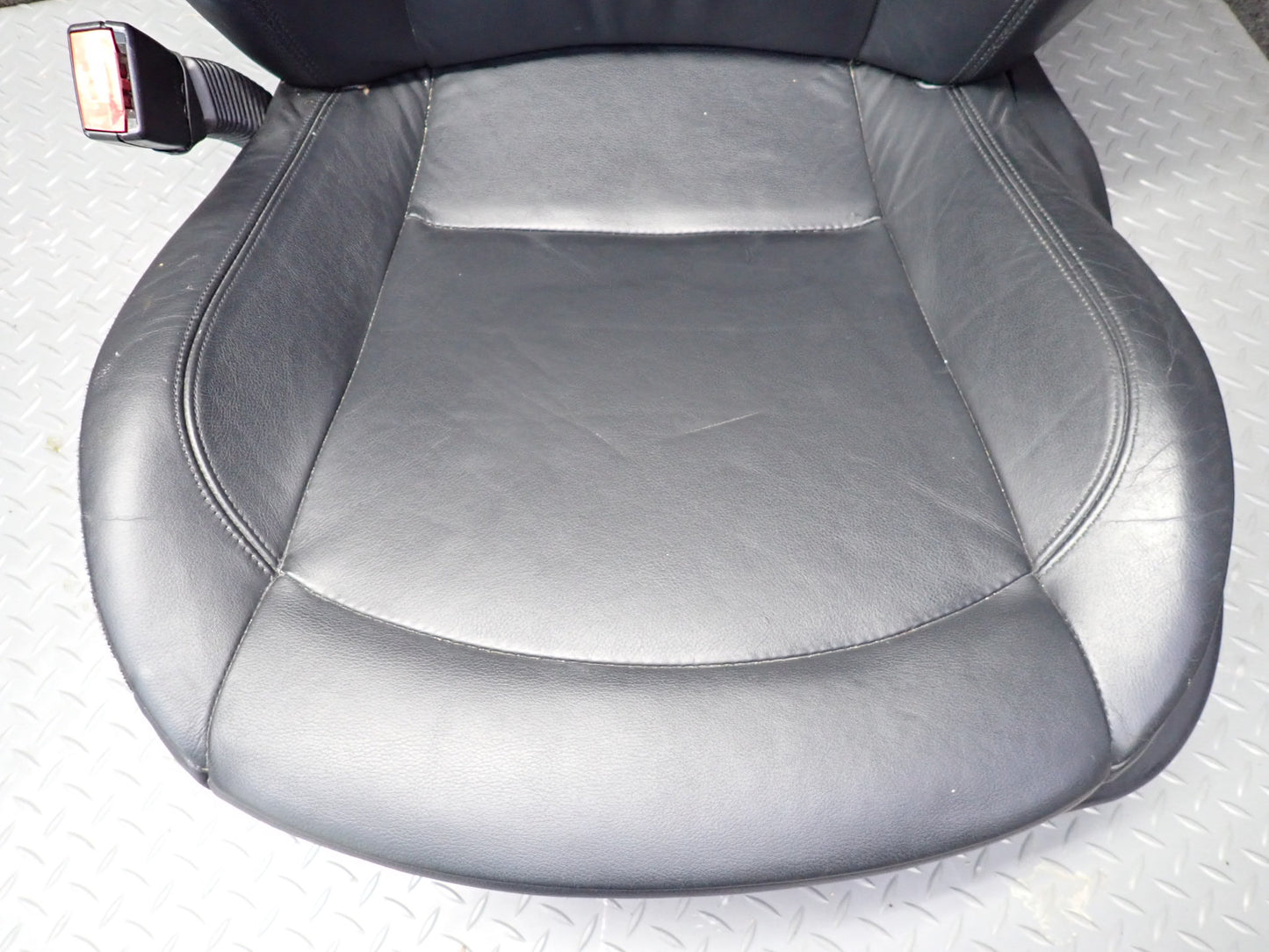 03-04 BMW E85 Z4 Set of 2 Left & Right Sport Memory Leather Seat Black Set OEM