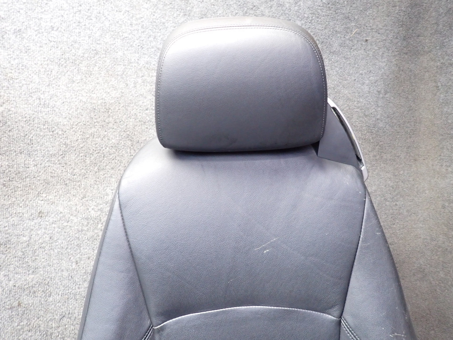 03-04 BMW E85 Z4 Set of 2 Left & Right Sport Memory Leather Seat Black Set OEM
