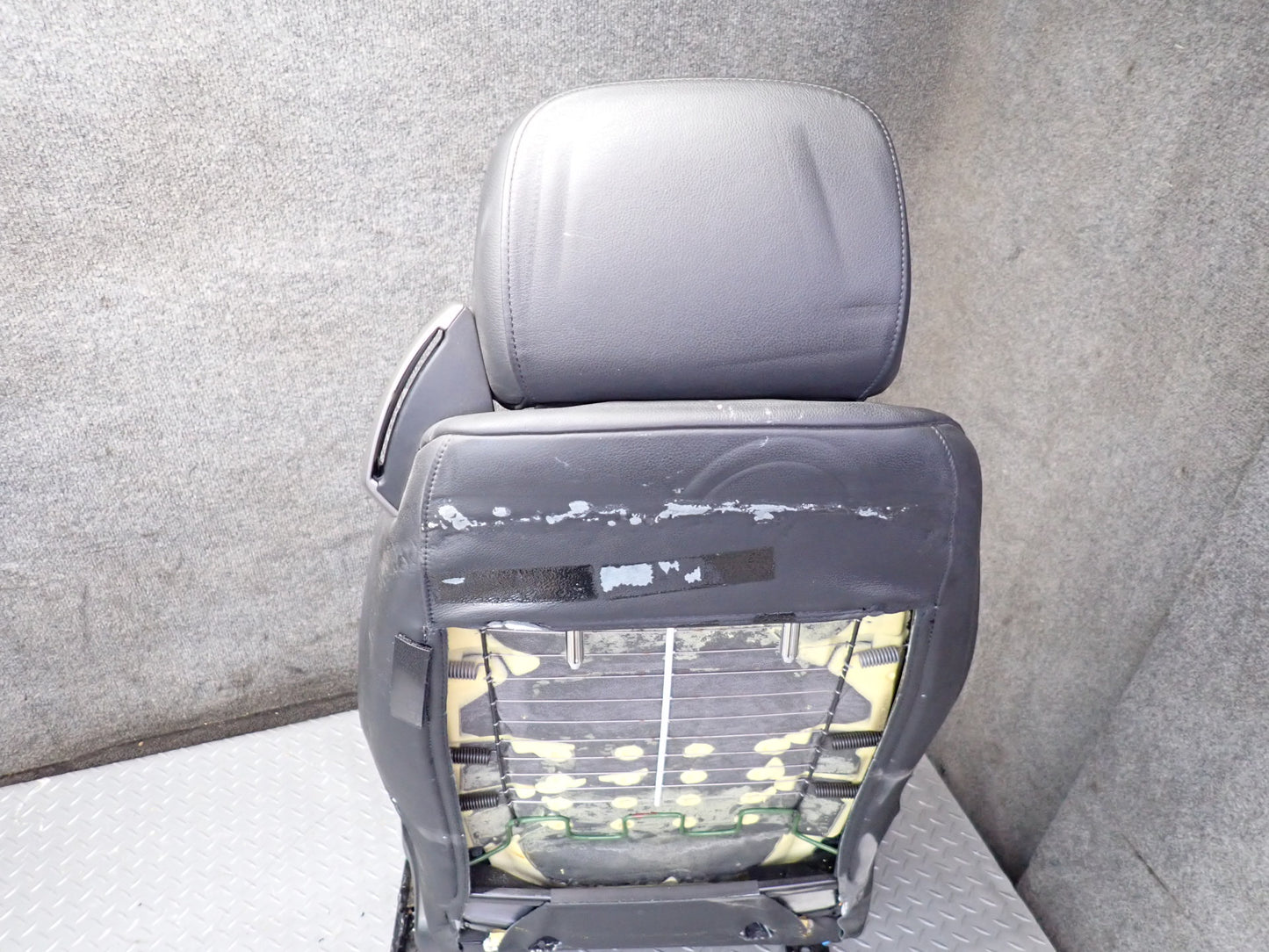 03-04 BMW E85 Z4 Set of 2 Left & Right Sport Memory Leather Seat Black Set OEM