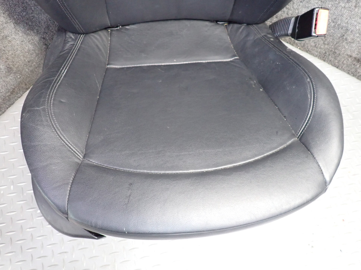 03-04 BMW E85 Z4 Set of 2 Left & Right Sport Memory Leather Seat Black Set OEM