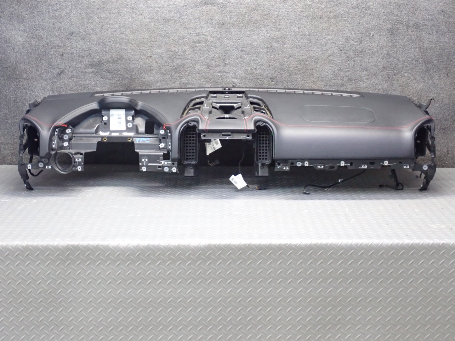 13-14 Porsche Cayenne 958 GTS Dashboard Dash Instrument Cover Panel Black