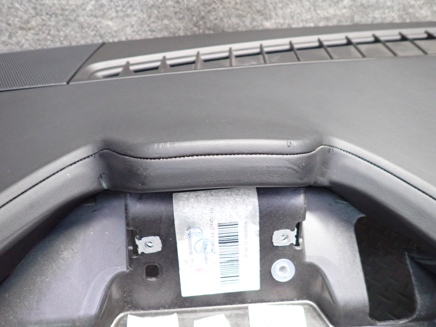 13-14 Porsche Cayenne 958 GTS Dashboard Dash Instrument Cover Panel Black