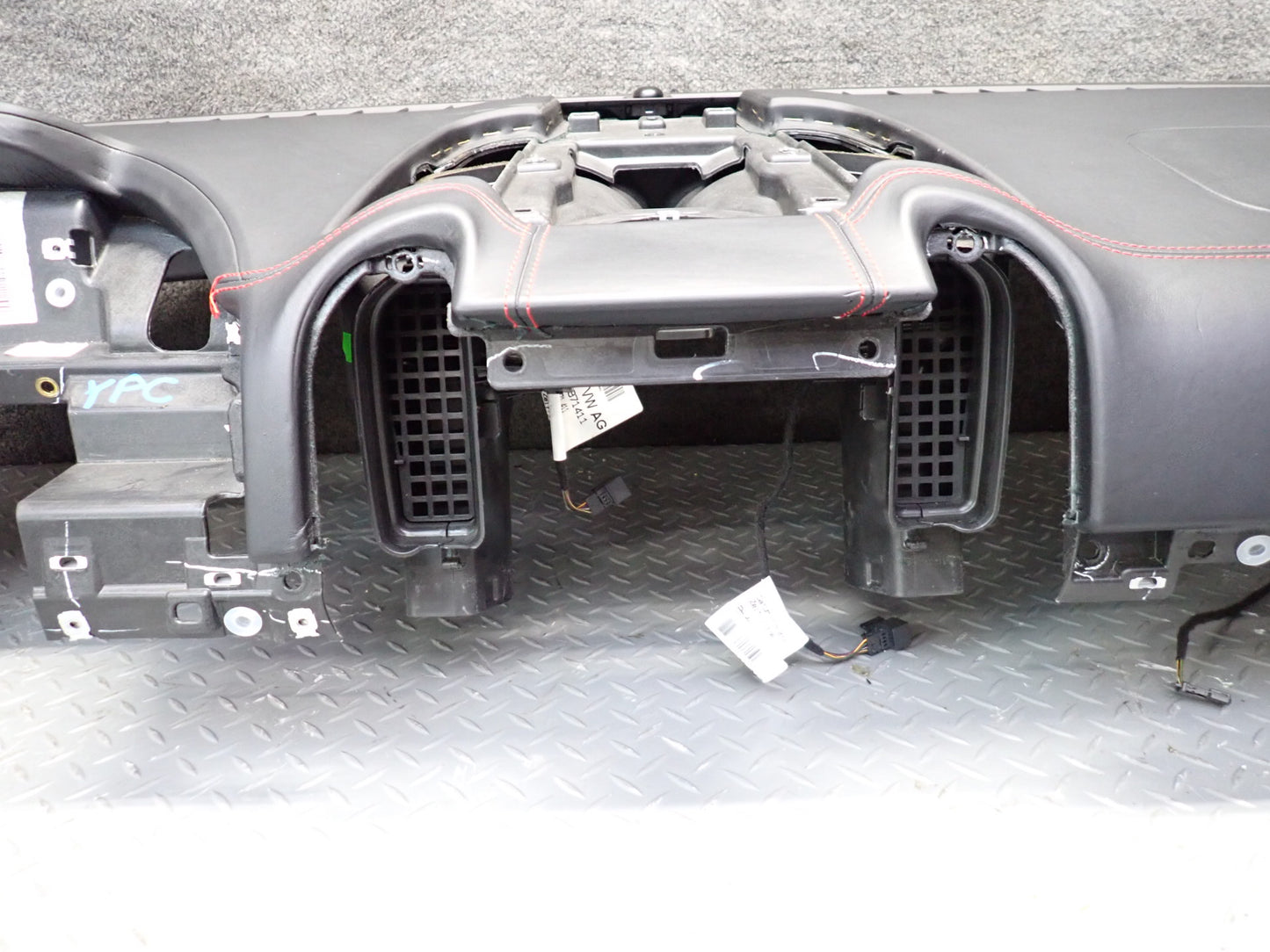 13-14 Porsche Cayenne 958 GTS Dashboard Dash Instrument Cover Panel Black