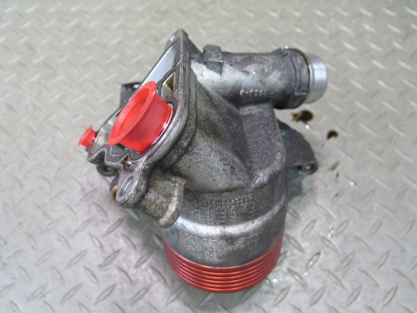 2015-2020 BMW F82 F83 M4 S55 Engine Oil Filter Housing Cooler