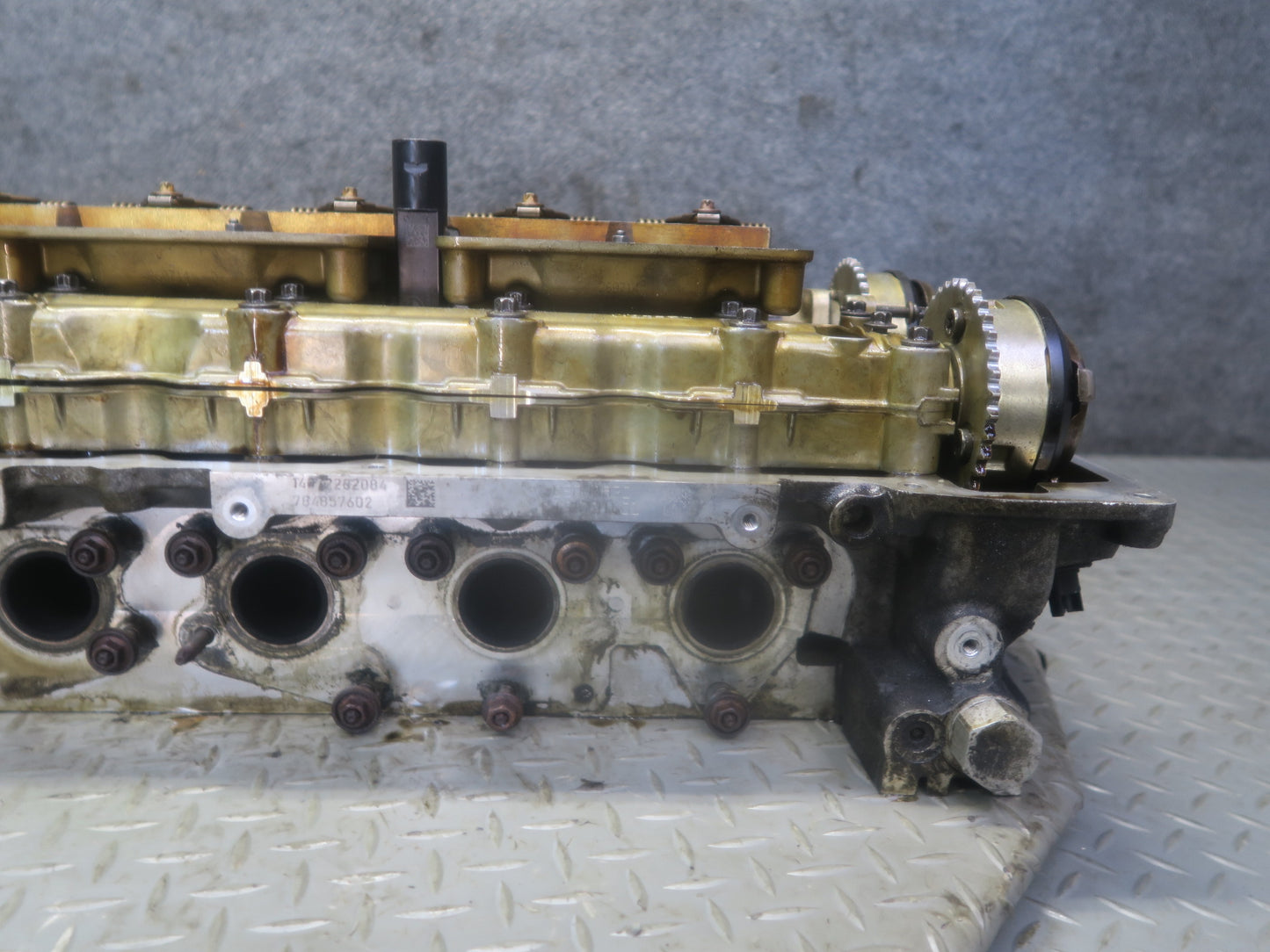 2015-2020 BMW F82 F83 M4 S55 Engine Cylinder Head Complete 103K Miles