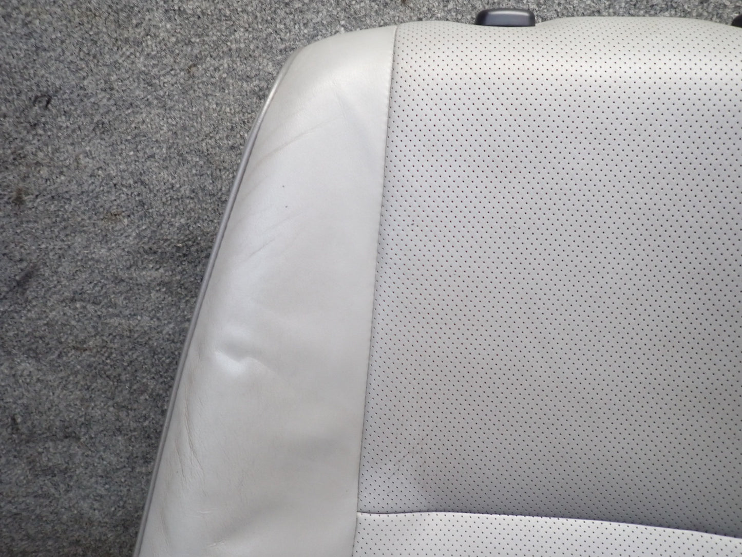 01-05 Lexus JCE10L IS300 Front Left Seat Upper Backrest Leather Cushion OEM