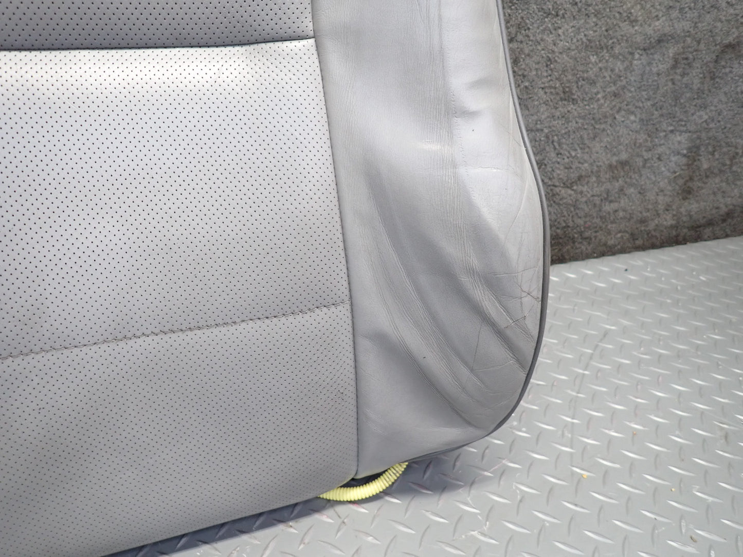 01-05 Lexus JCE10L IS300 Front Left Seat Upper Backrest Leather Cushion OEM