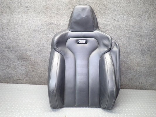 2015-2020 BMW F82 M4 Front Right Pass Side Seat Upper Leather Cushion Black