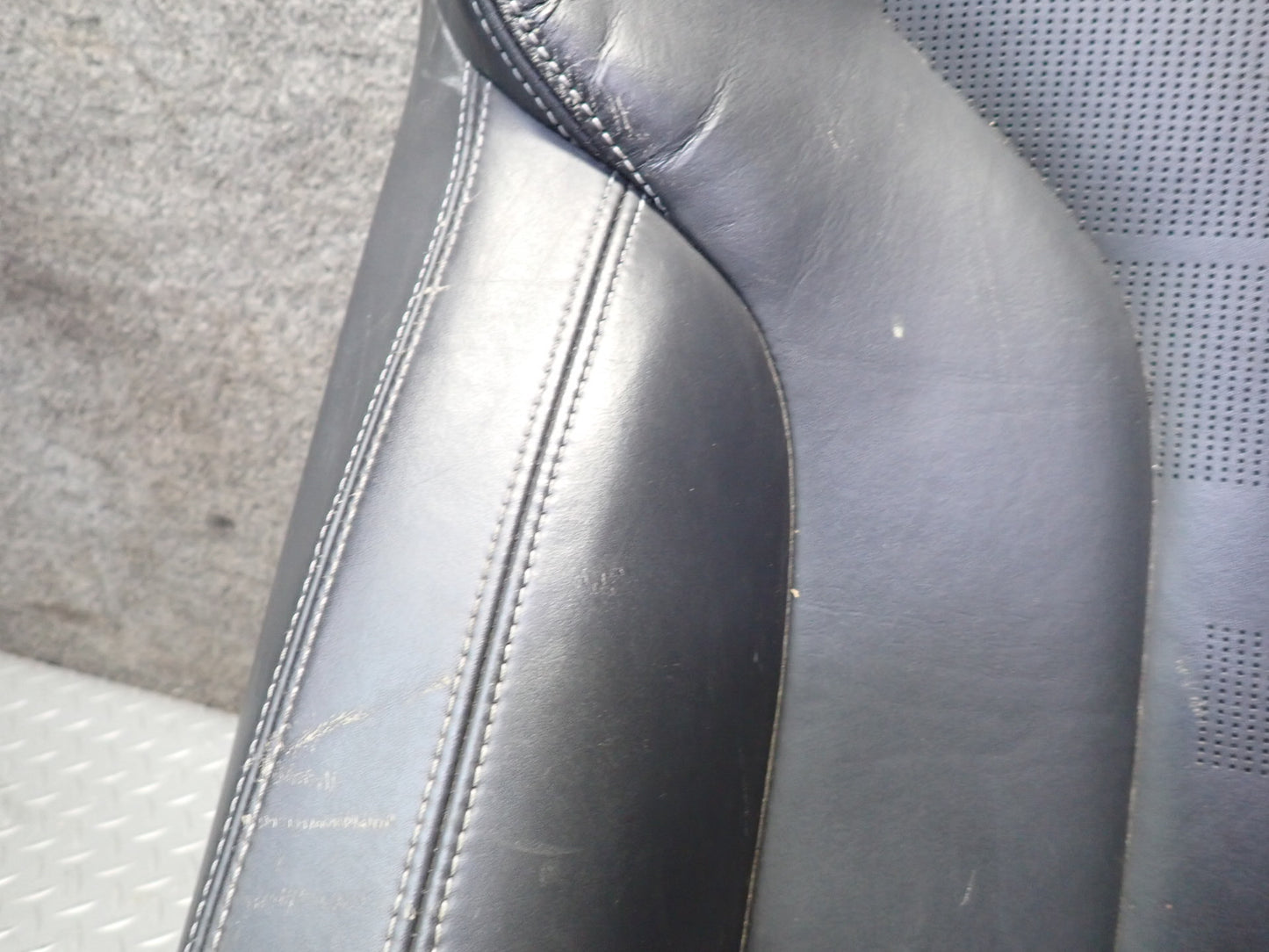 2015-2020 BMW F82 M4 Front Right Pass Side Seat Upper Leather Cushion Black