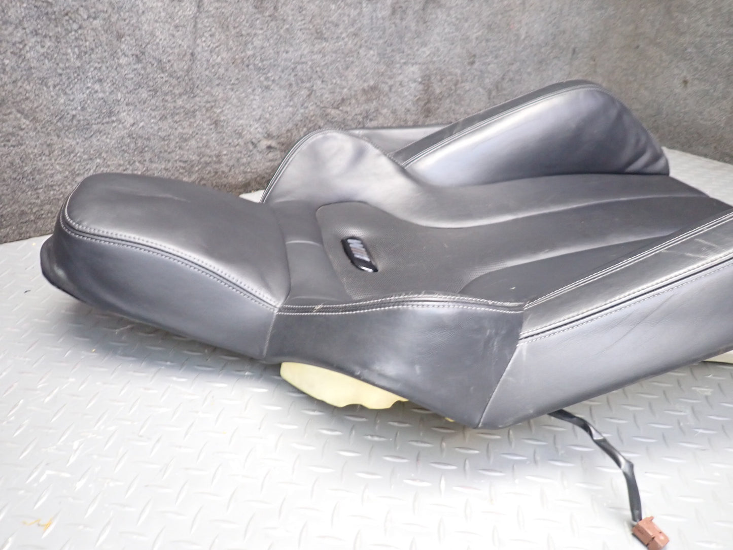 2015-2020 BMW F82 M4 Front Right Pass Side Seat Upper Leather Cushion Black