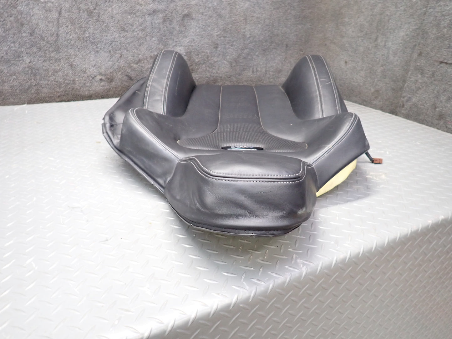 2015-2020 BMW F82 M4 Front Right Pass Side Seat Upper Leather Cushion Black