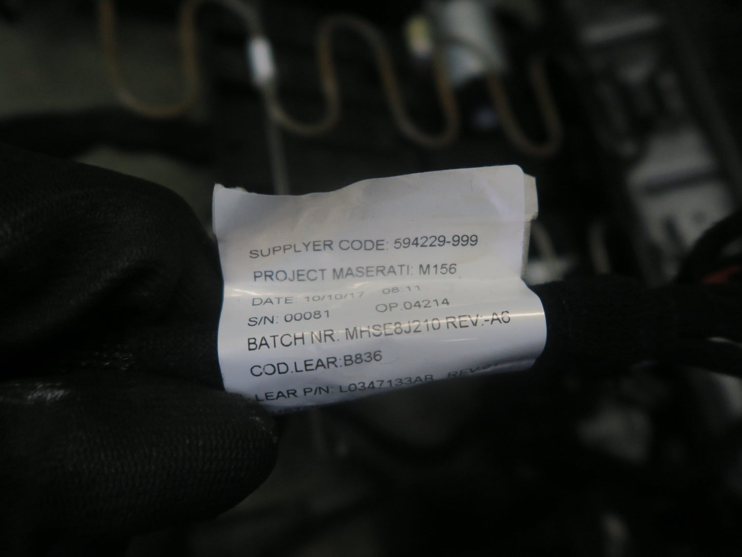 2014-2021 Maserati Quattroporte M156 Front Right Passenger Side Seat Frame Rail