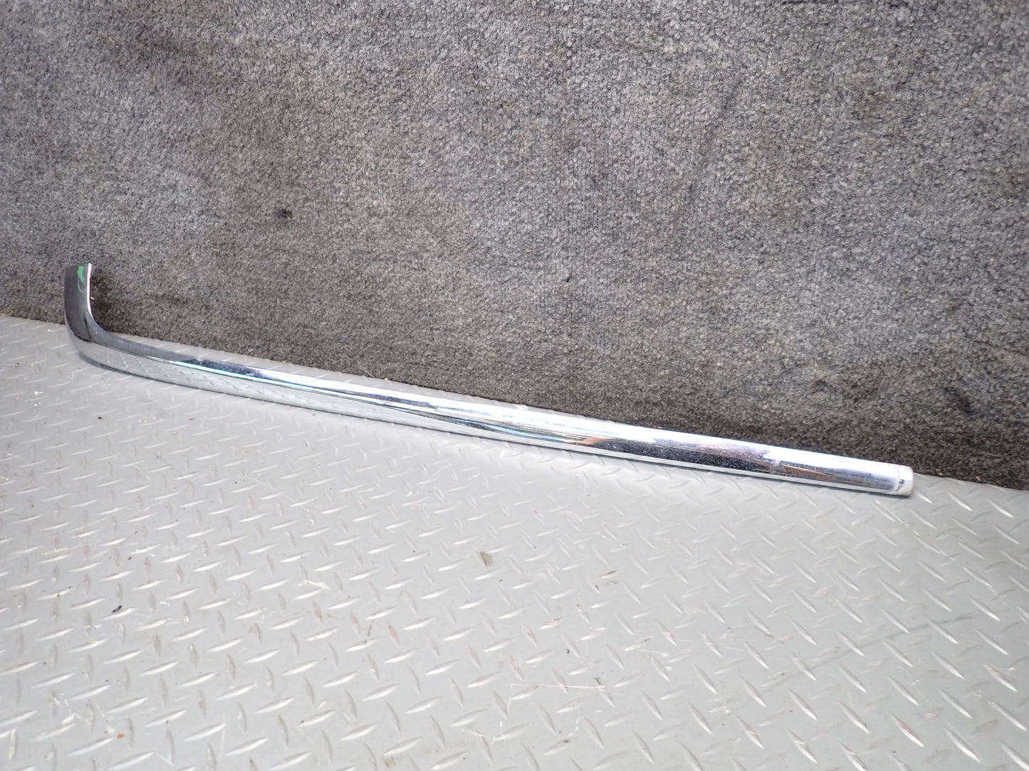 94-99 Mercedes W140 S500 Set of 3 Rear Bumper Chrome Trim Panel Molding OEM
