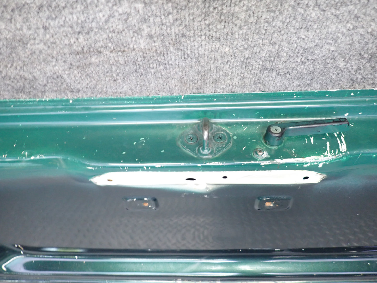 1996-1997 Lexus FZJ80L LX450 Rear Lower Trunk Tailgate Deck Lid Gate Panel Green