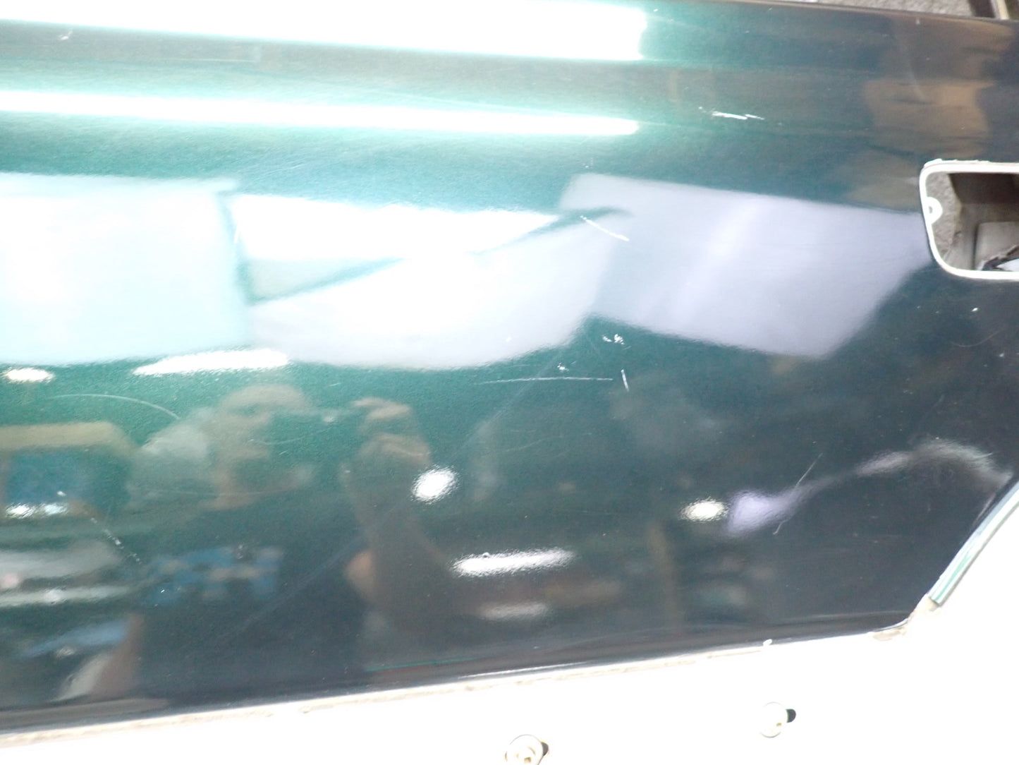 1996-1997 Lexus FZJ80L LX450 Rear Left Door Shell Panel Green