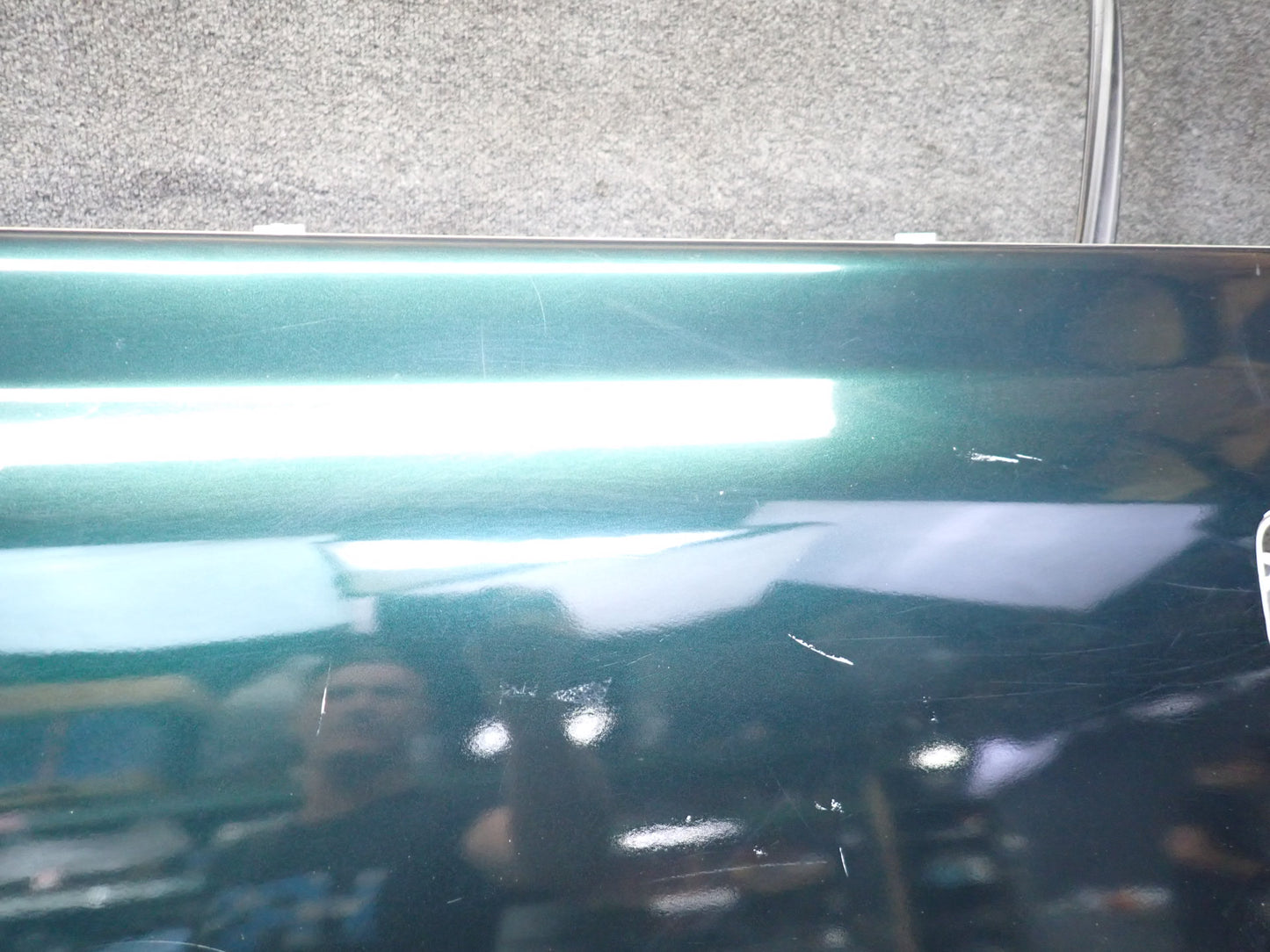 1996-1997 Lexus FZJ80L LX450 Rear Left Door Shell Panel Green