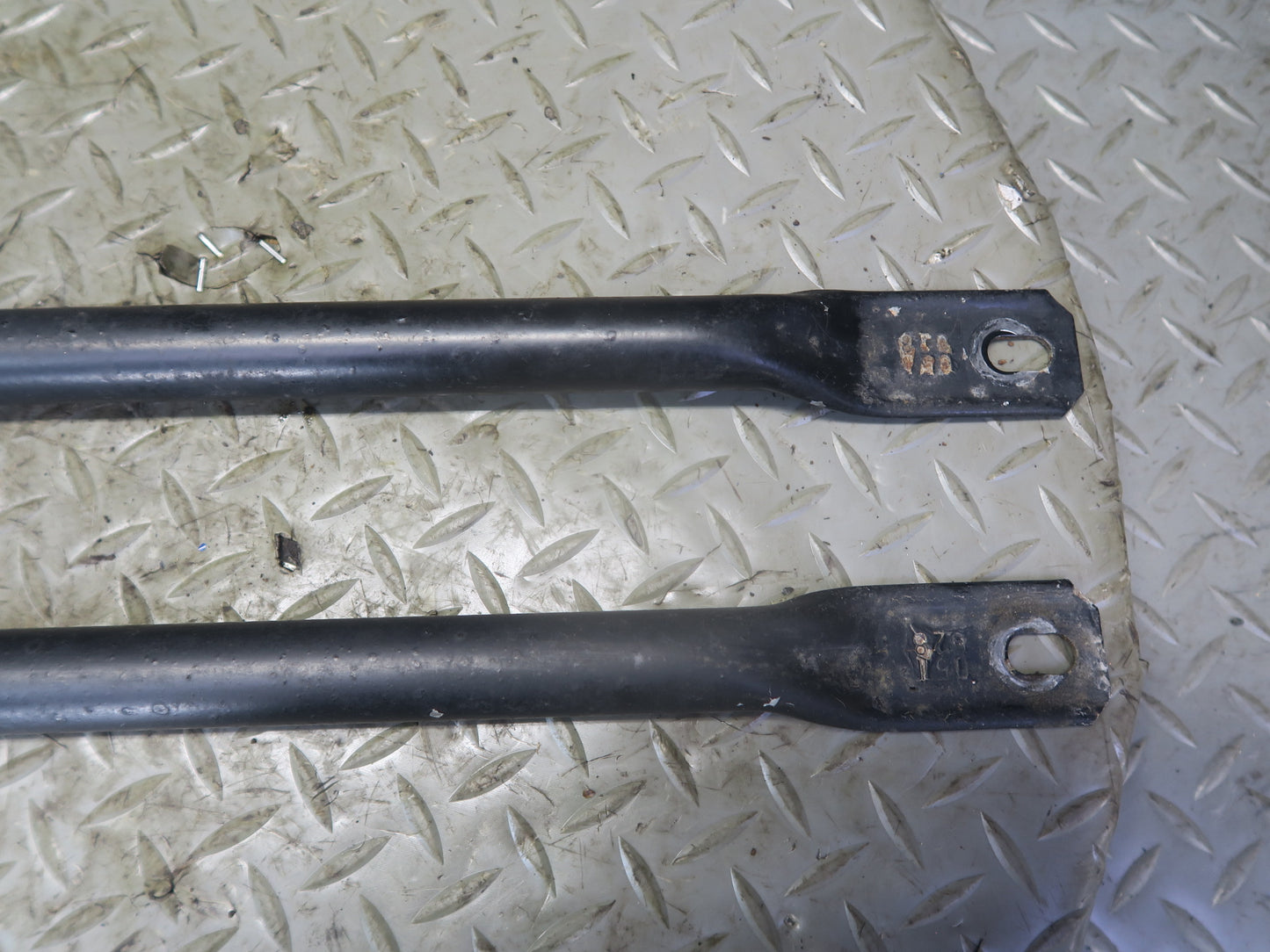 03-08 BMW E86 E85 Z4 Front Radiator Support Reinforcement Rod Brace Set OEM