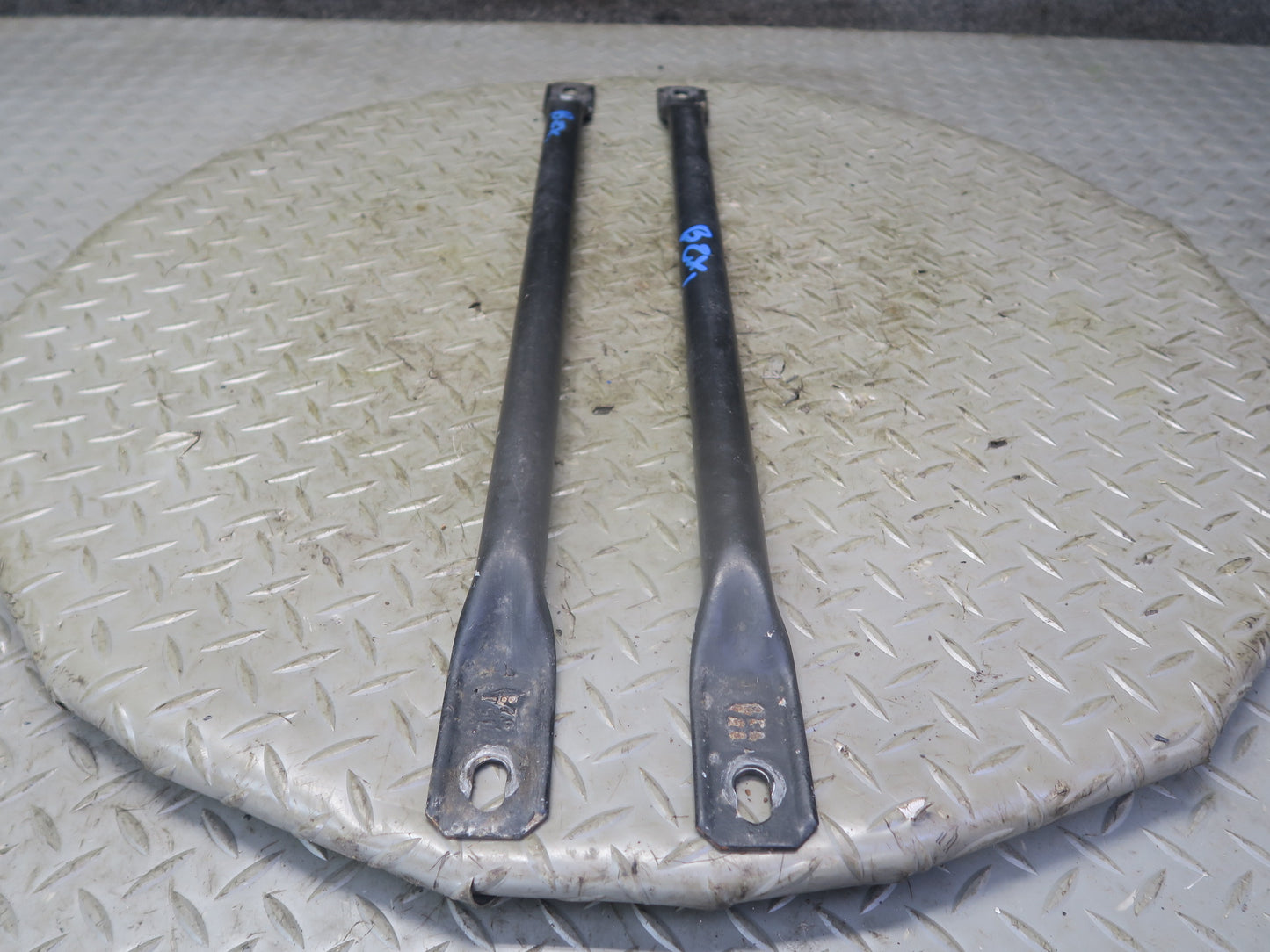 03-08 BMW E86 E85 Z4 Front Radiator Support Reinforcement Rod Brace Set OEM