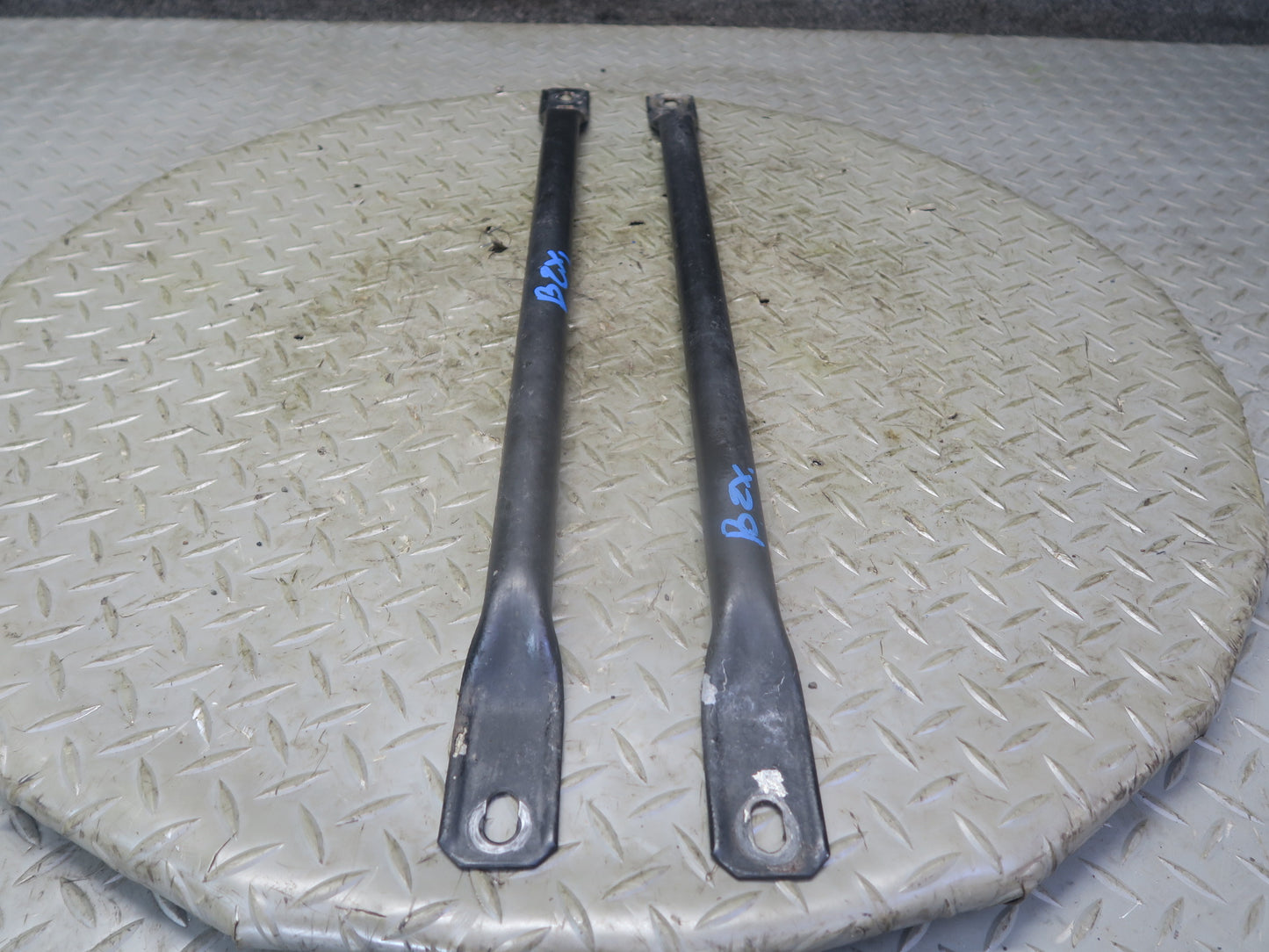 03-08 BMW E86 E85 Z4 Front Radiator Support Reinforcement Rod Brace Set OEM