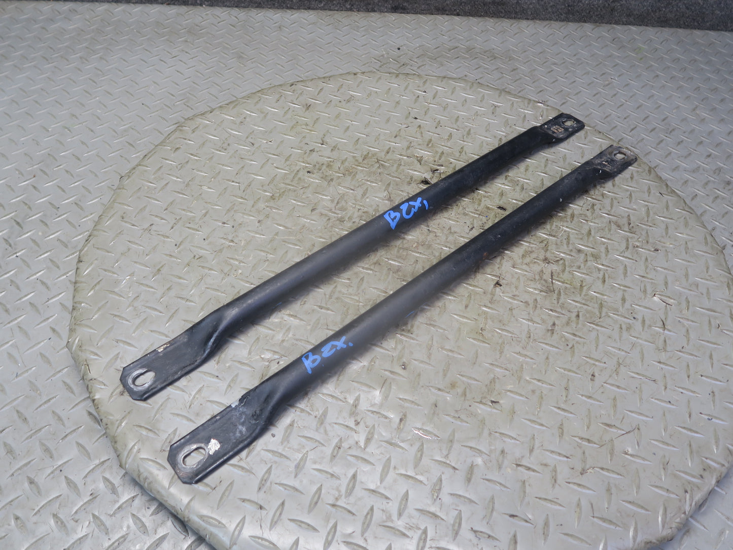 03-08 BMW E86 E85 Z4 Front Radiator Support Reinforcement Rod Brace Set OEM