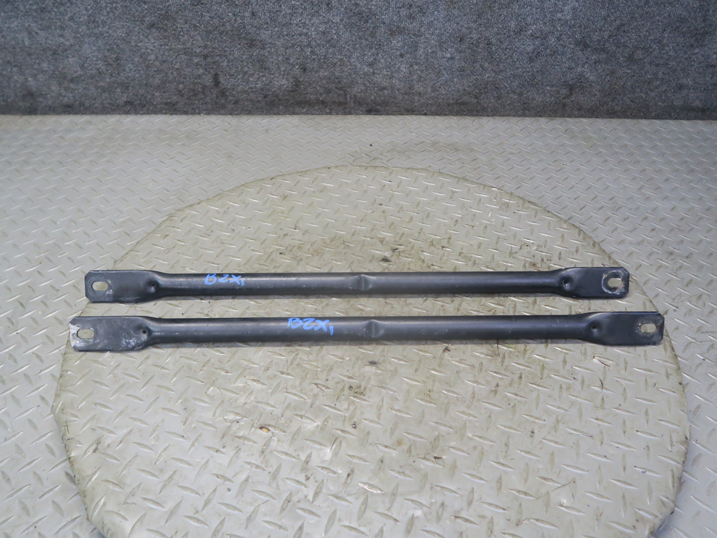 03-08 BMW E86 E85 Z4 Front Radiator Support Reinforcement Rod Brace Set OEM