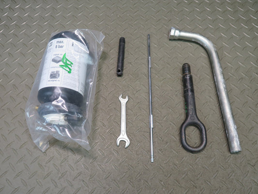 08-15 Audi TT S 8J Spare Tire Emergency Tool Repair KIT Set OEM
