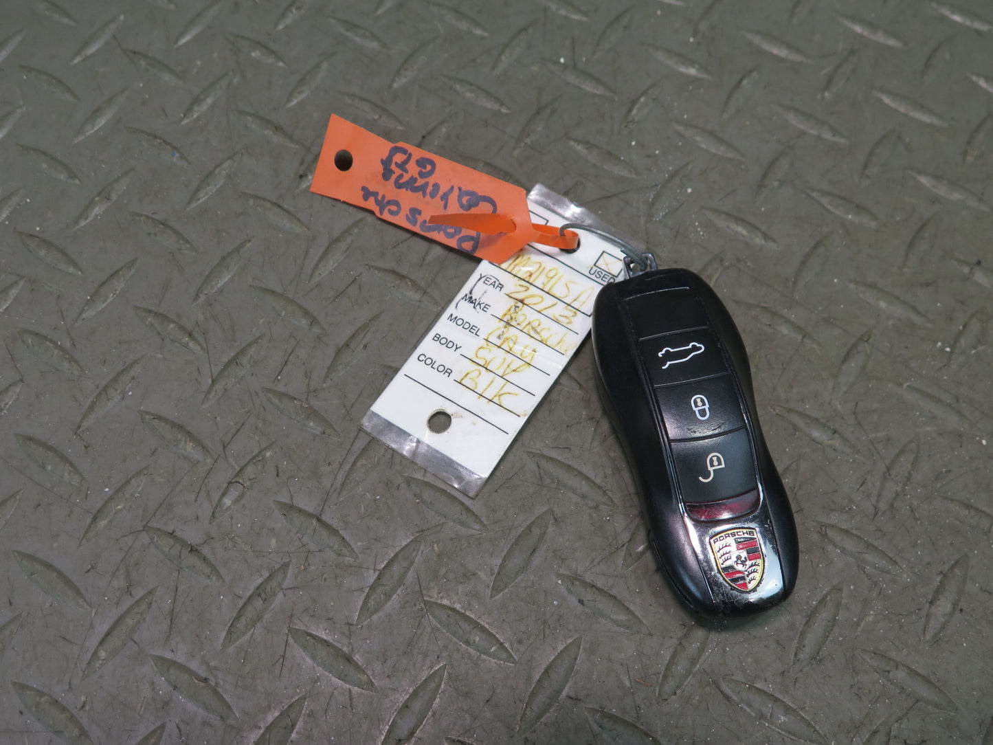 2013 Porsche Cayenne 958 4.8L M48.02 Engine ECU ECM Ignition Lock KEY Set
