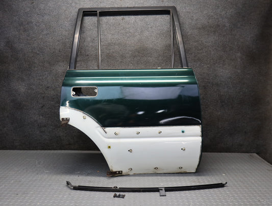1996-1997 Lexus FZJ80L LX450 Rear Right Door Shell Panel Green
