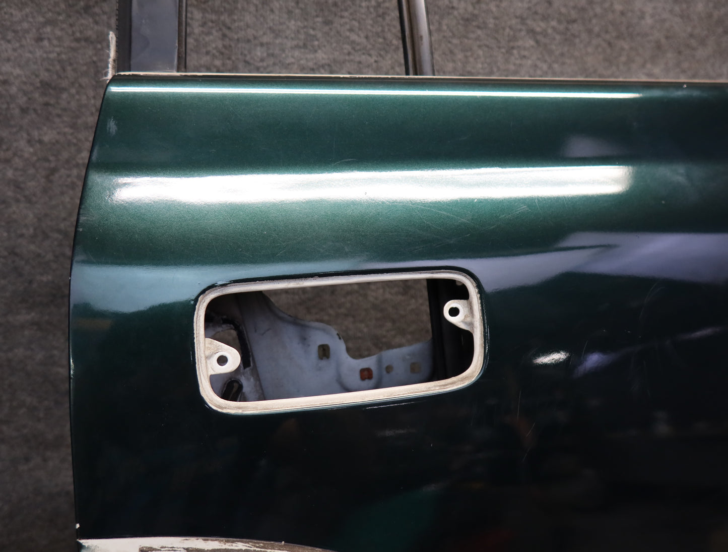 1996-1997 Lexus FZJ80L LX450 Rear Right Door Shell Panel Green