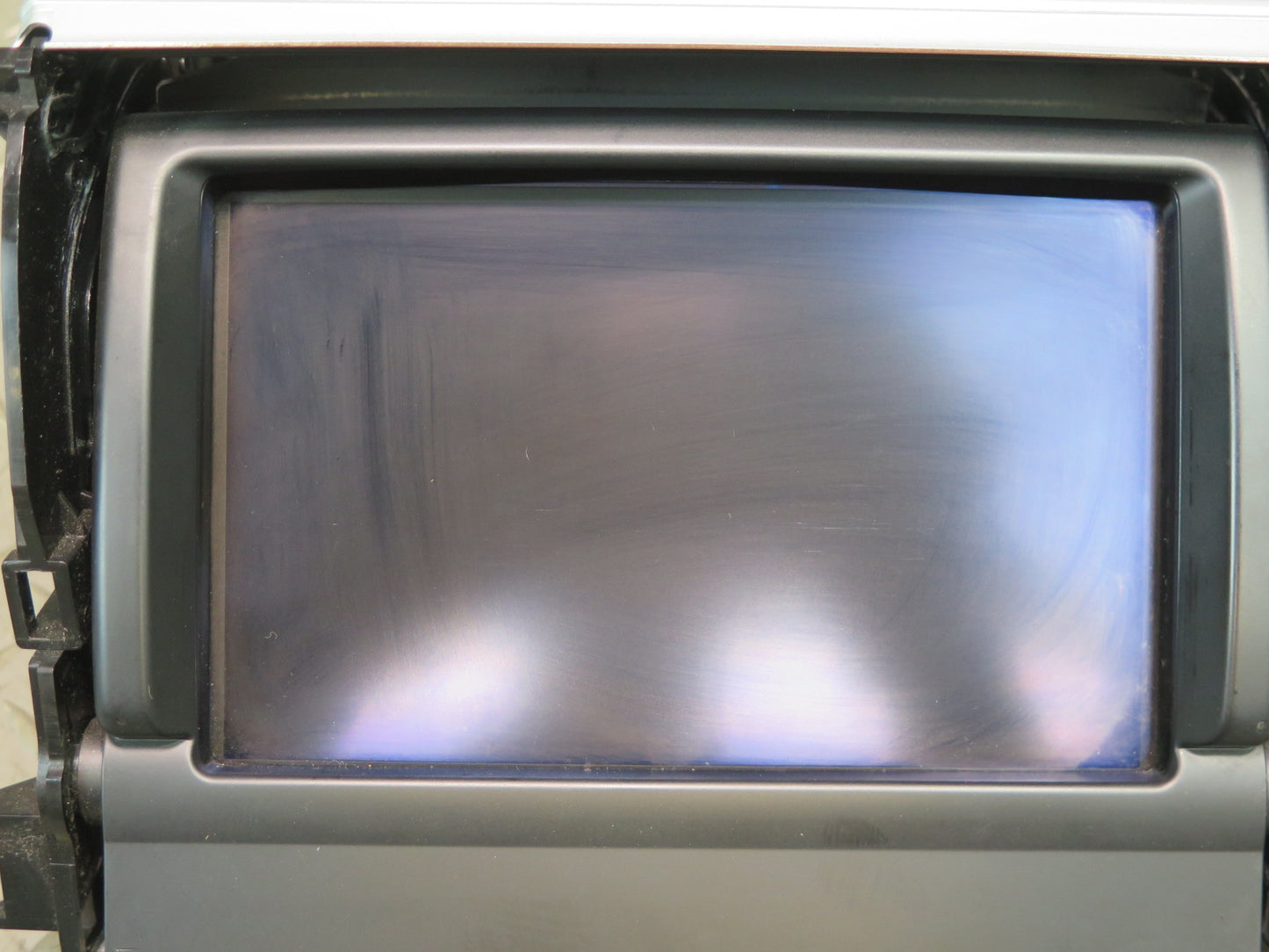 06-10 Lexus SC430 Navigation Information Screen Display w Mount & Wood Trim OEM