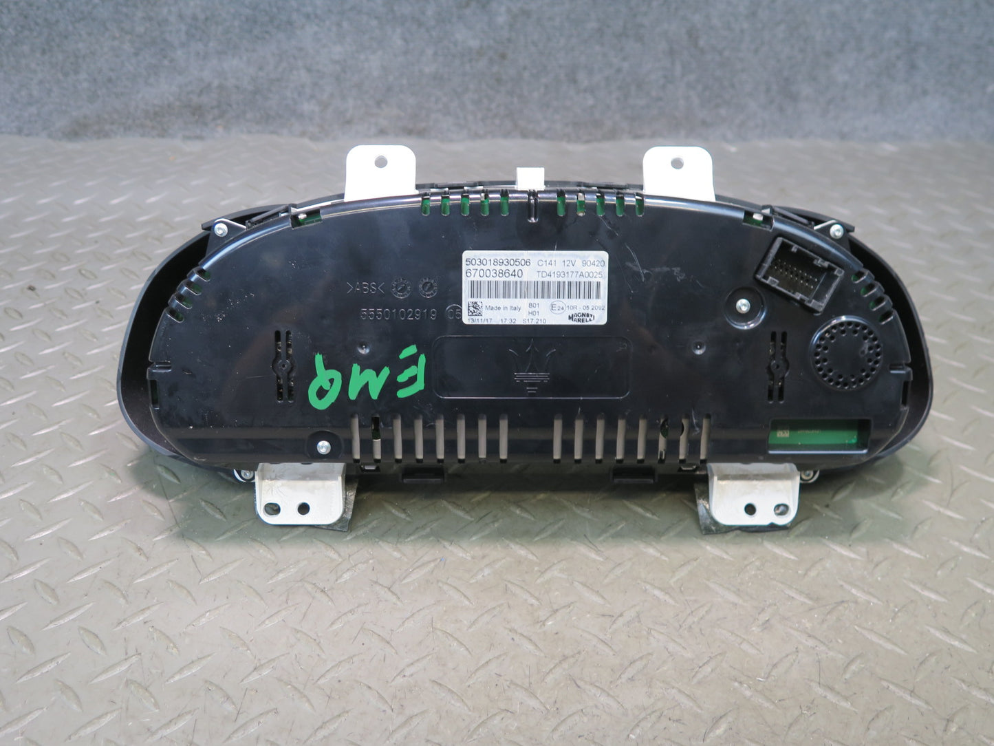 2018 Maserati Quattroporte M156 Speedometer Instrument Gauge Cluster