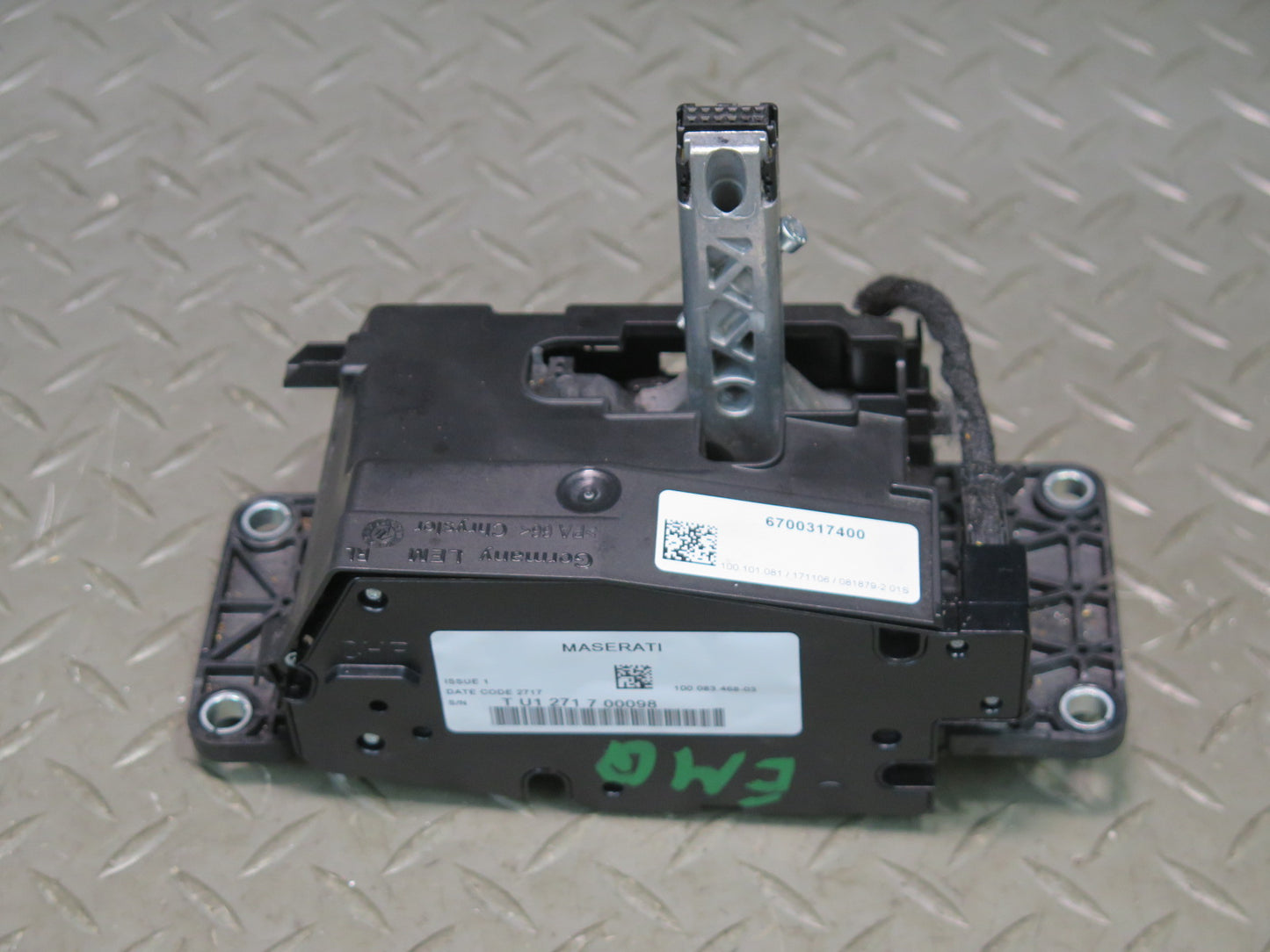 14-21 Maserati Quattroporte M156 Automatic Transmission Shifter Gear Selector