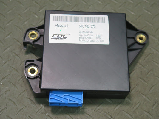 2018-2021 Maserati Quattroporte M156 CDC Suspension Control Computer Module Unit