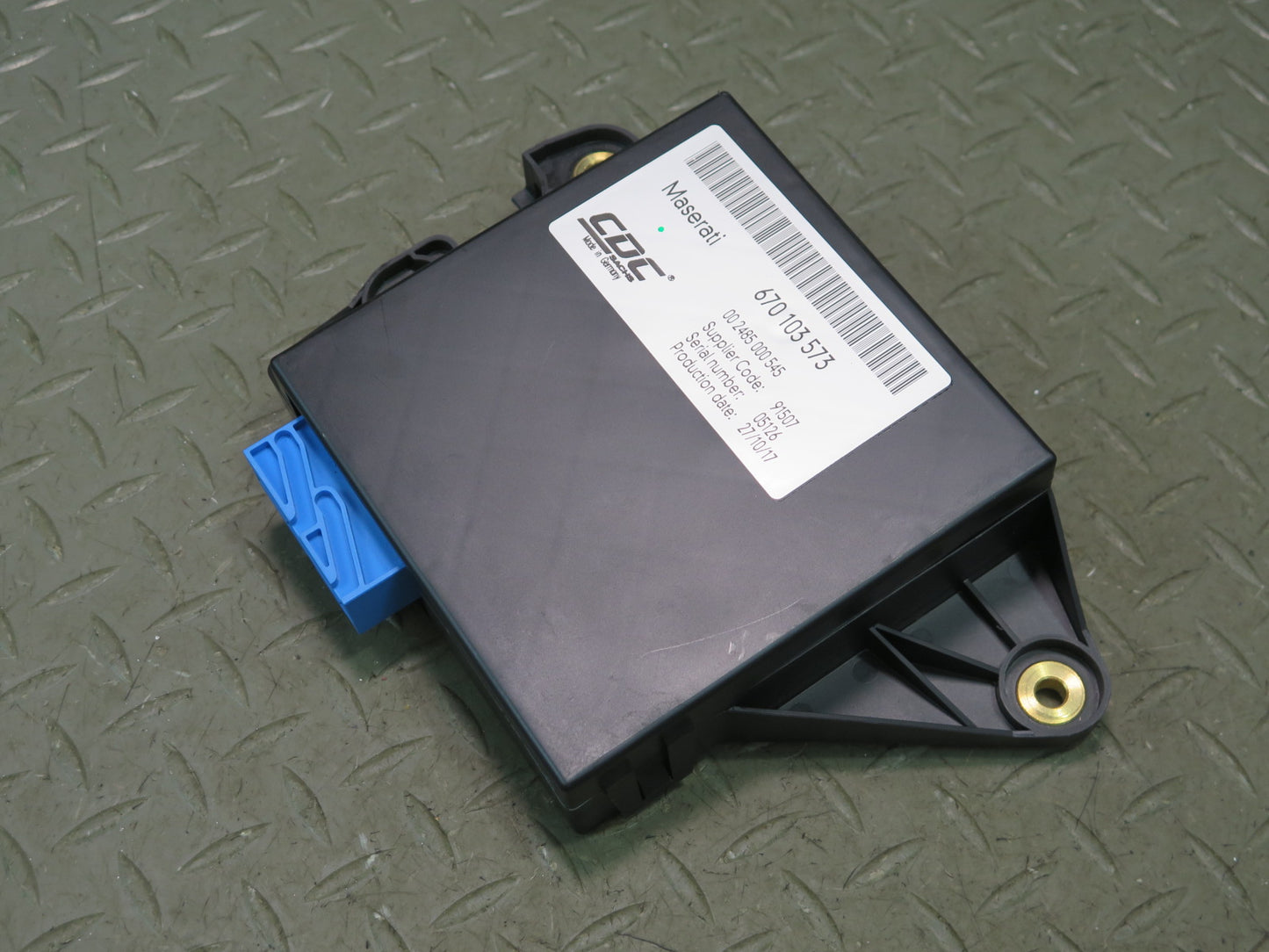 2018-2021 Maserati Quattroporte M156 CDC Suspension Control Computer Module Unit