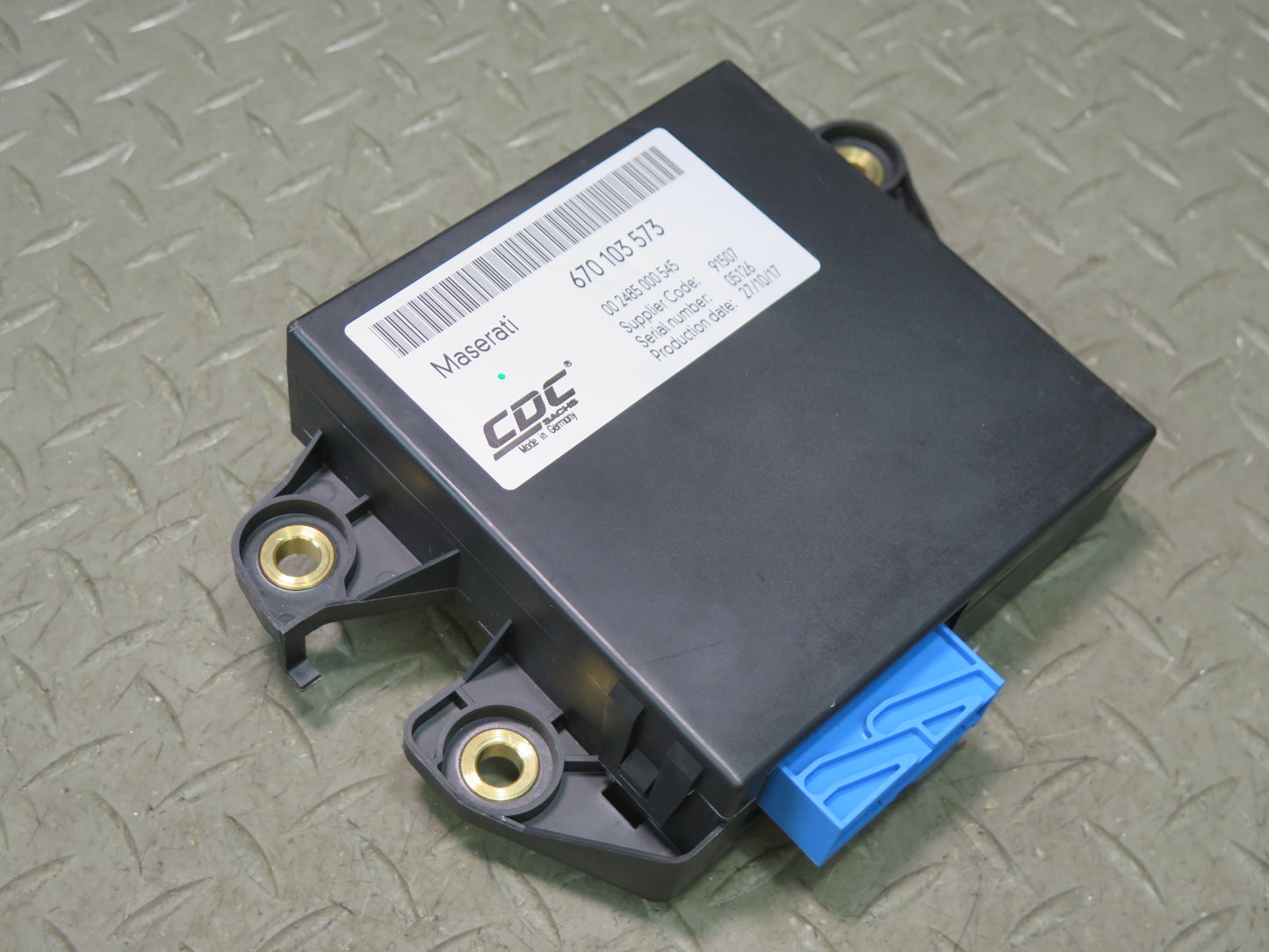 2018-2021 Maserati Quattroporte M156 CDC Suspension Control Computer Module Unit