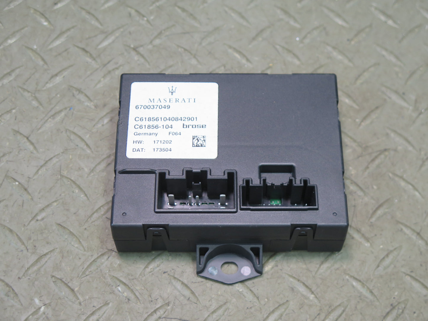 2014-2021 Maserati Quattroporte M156 Trunk Deck Lid Control Module Unit