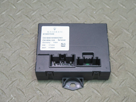 2014-2021 Maserati Quattroporte M156 Trunk Deck Lid Control Module Unit