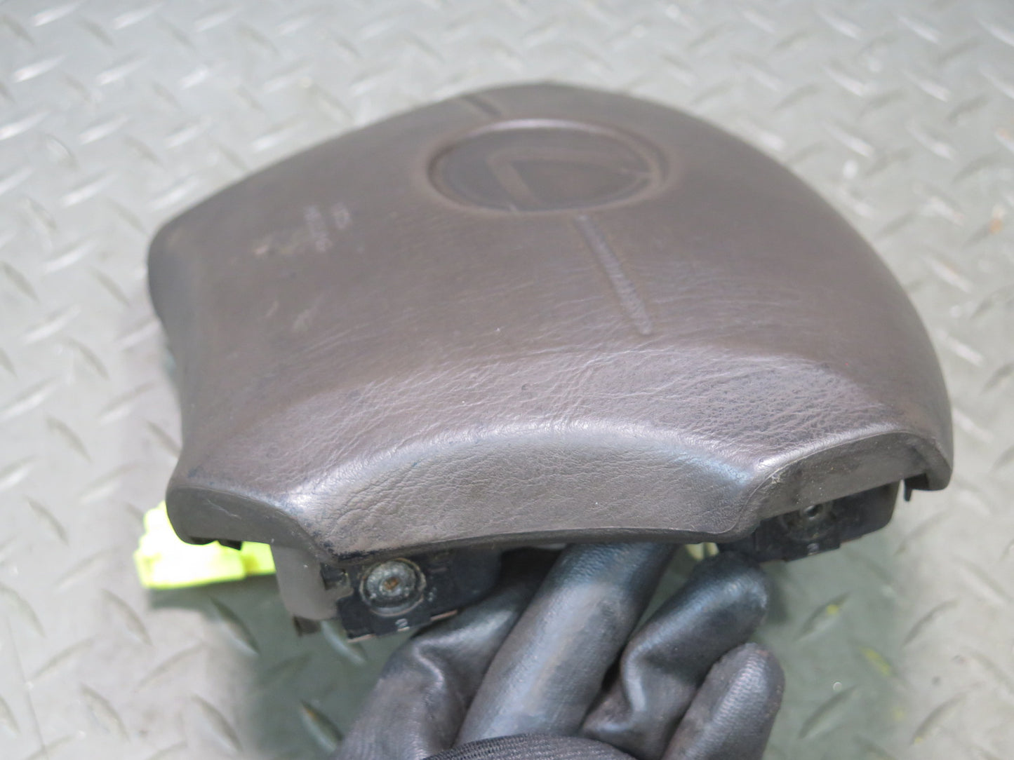 96-97 LEXUS FZJ80L LX450 FRONT LEFT DRIVER SIDE STEERING WHEEL SRS AIRBAG OEM