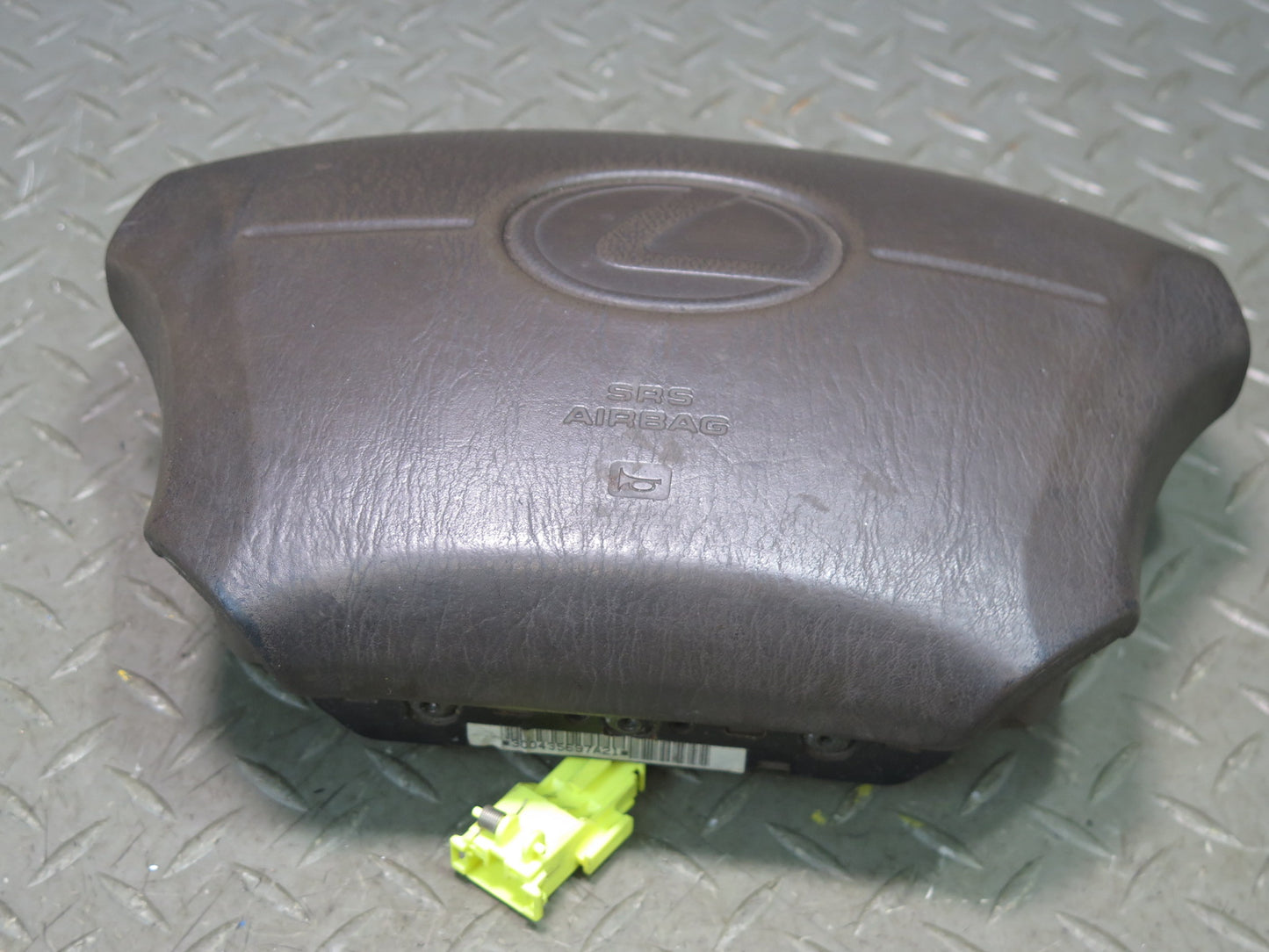 96-97 LEXUS FZJ80L LX450 FRONT LEFT DRIVER SIDE STEERING WHEEL SRS AIRBAG OEM