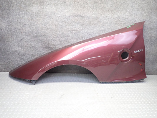 03-08 BMW E86 E85 Z4 Front Left Fender Shell Cover Panel Merlot RED OEM