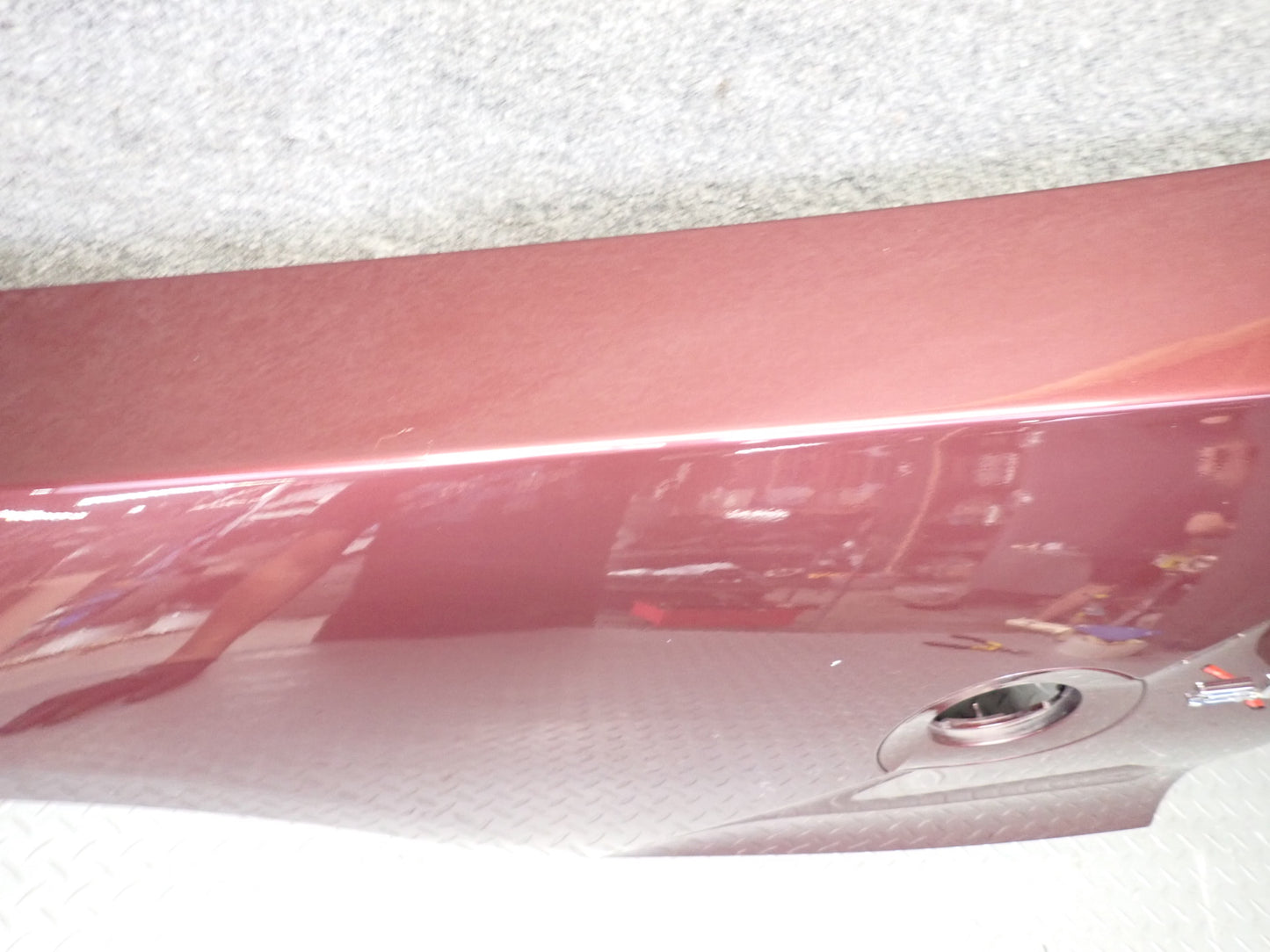 03-08 BMW E86 E85 Z4 Front Left Fender Shell Cover Panel Merlot RED OEM