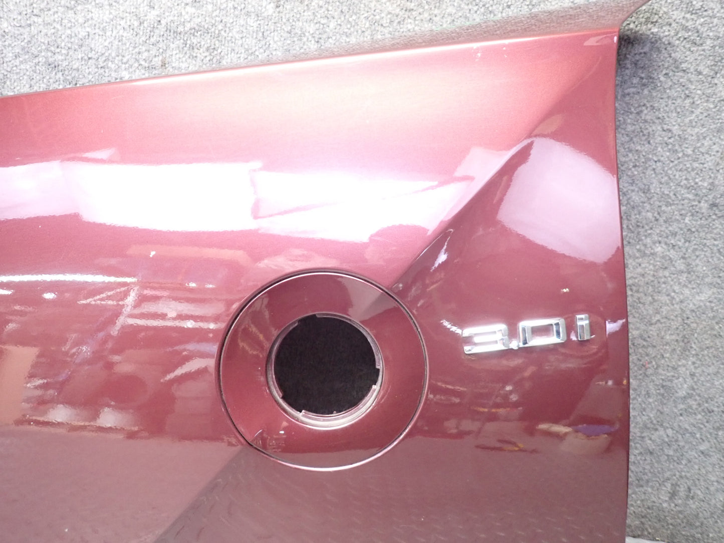 03-08 BMW E86 E85 Z4 Front Left Fender Shell Cover Panel Merlot RED OEM