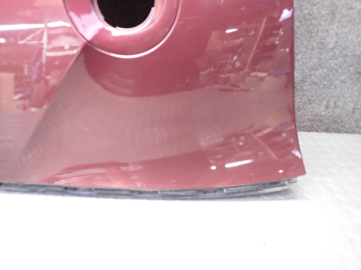 03-08 BMW E86 E85 Z4 Front Left Fender Shell Cover Panel Merlot RED OEM