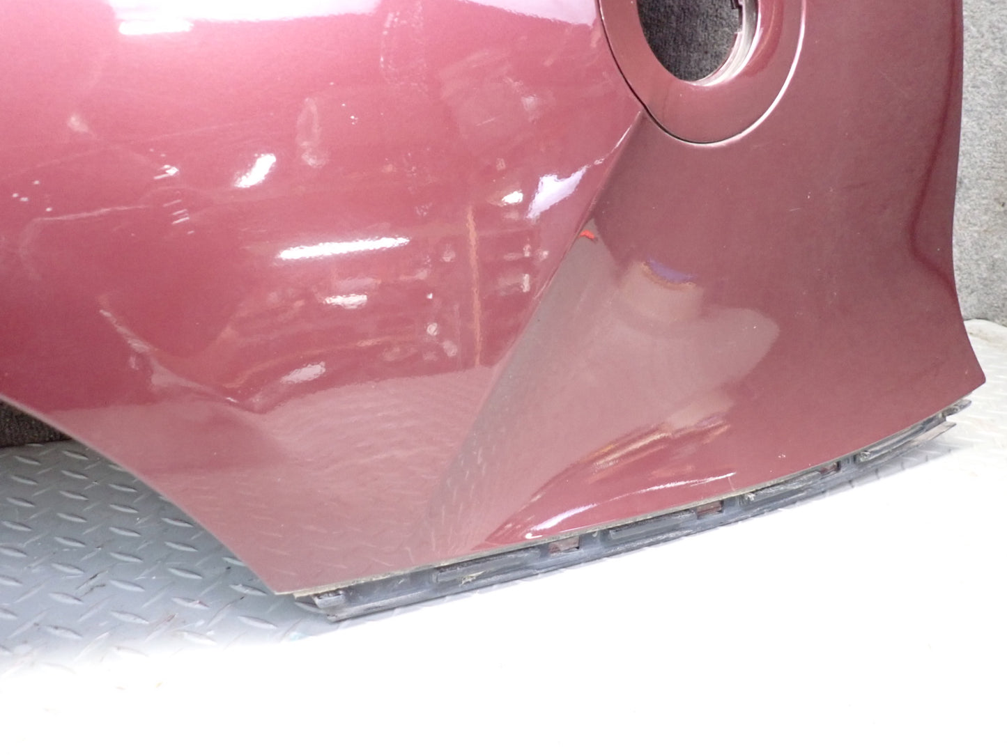 03-08 BMW E86 E85 Z4 Front Left Fender Shell Cover Panel Merlot RED OEM