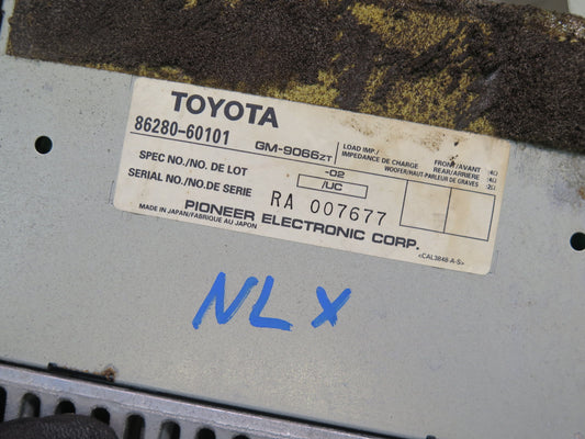 1996-1997 Lexus FZJ80L LX450 Radio Audio Amplifier AMP 86280-60101